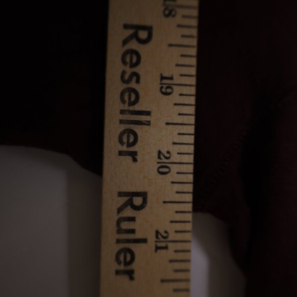 John Varvatos Shirt Mens Medium Maroon Front Pocket Garment-Dyed‎ Pullover Tee. - Picture 6 of 8